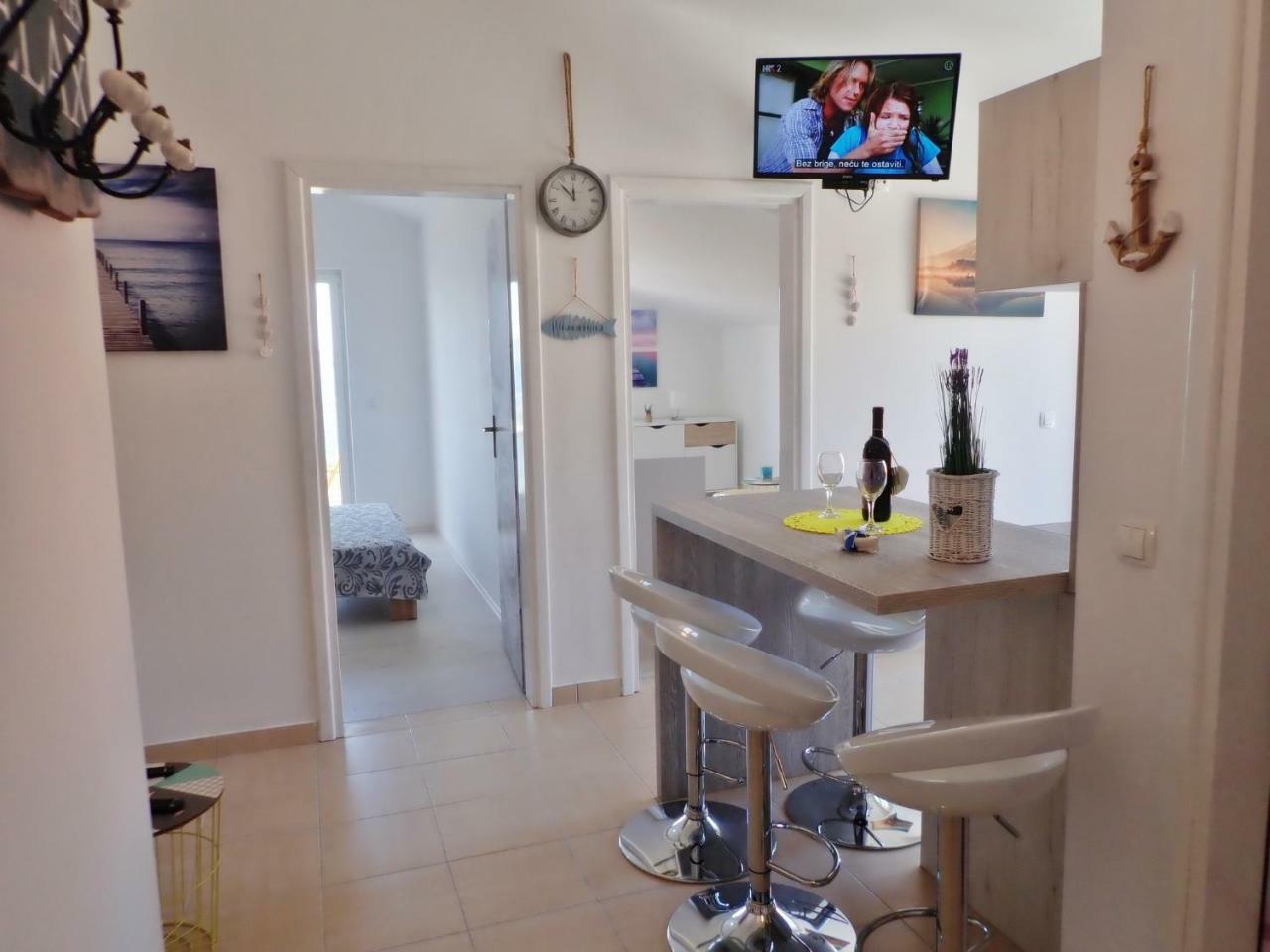 Apartment Ela Enjoy Breathtaking Seaview Seline Exteriér fotografie